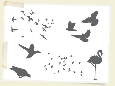 bird silhouette tattoo. Use these ird graphics